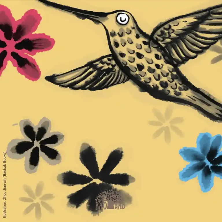 Cover-Illustration der Leseempfehlungen Kolibri von Baobab Books