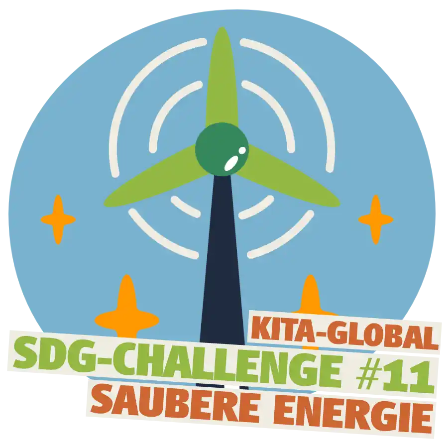 SDG-Challenge Nr. 11 – bezahlbare und saubere Energie in der Kita