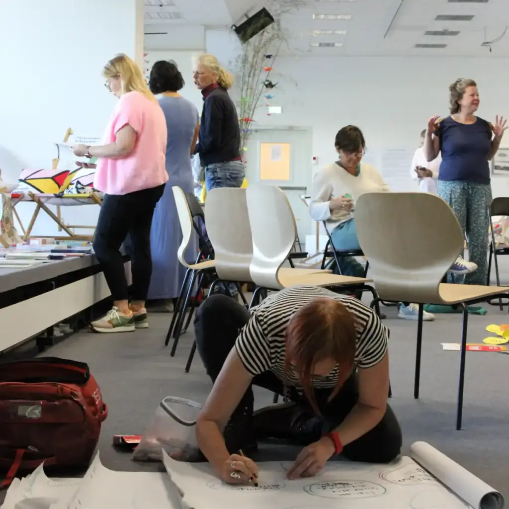KiTA-GLOBAL Werkstatt-Treffen 2025: IDGs in der Kita – Tag 3 im Open Space in Chemnitz: Vorbereitungen für den Tag
