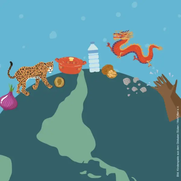 Kinderspiele aus dem Globalen Süden – eine Spielesammlung von WeltOffen e.V. aus Leipzig